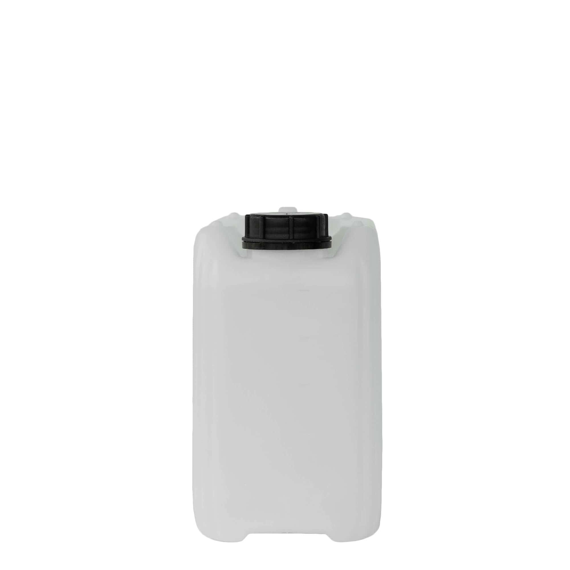 5 l kanister, prostokątny, tworzywo HDPE, naturalny, wylot: ND 55