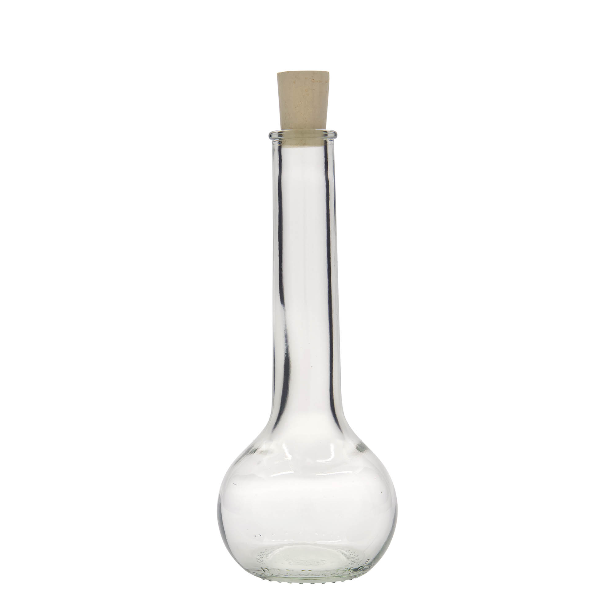 Butelka szklana 200 ml 'Tulipano', korek Butelka szklana 200 ml 'Tulipano', korek