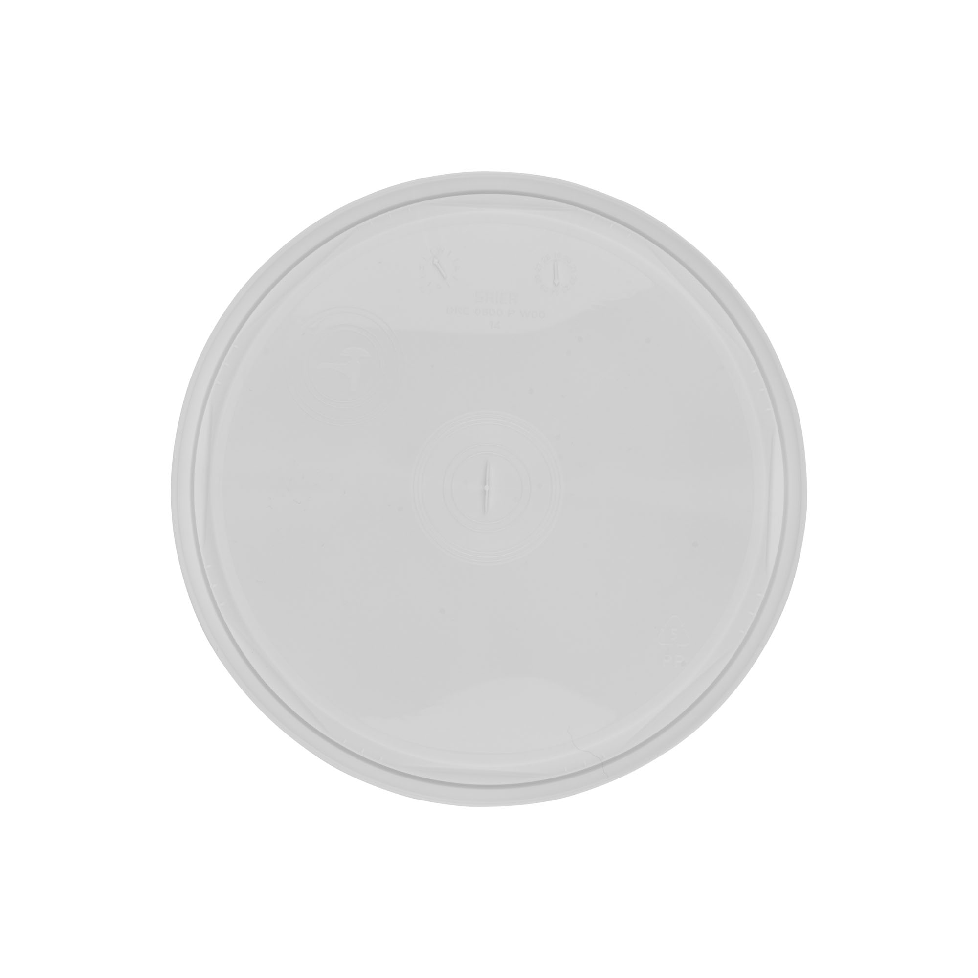 Pokrywa do wiader 5-6 l, tworzywo sztuczne PP, biała Pokrywa do wiader 5-6 l, tworzywo sztuczne PP, biała