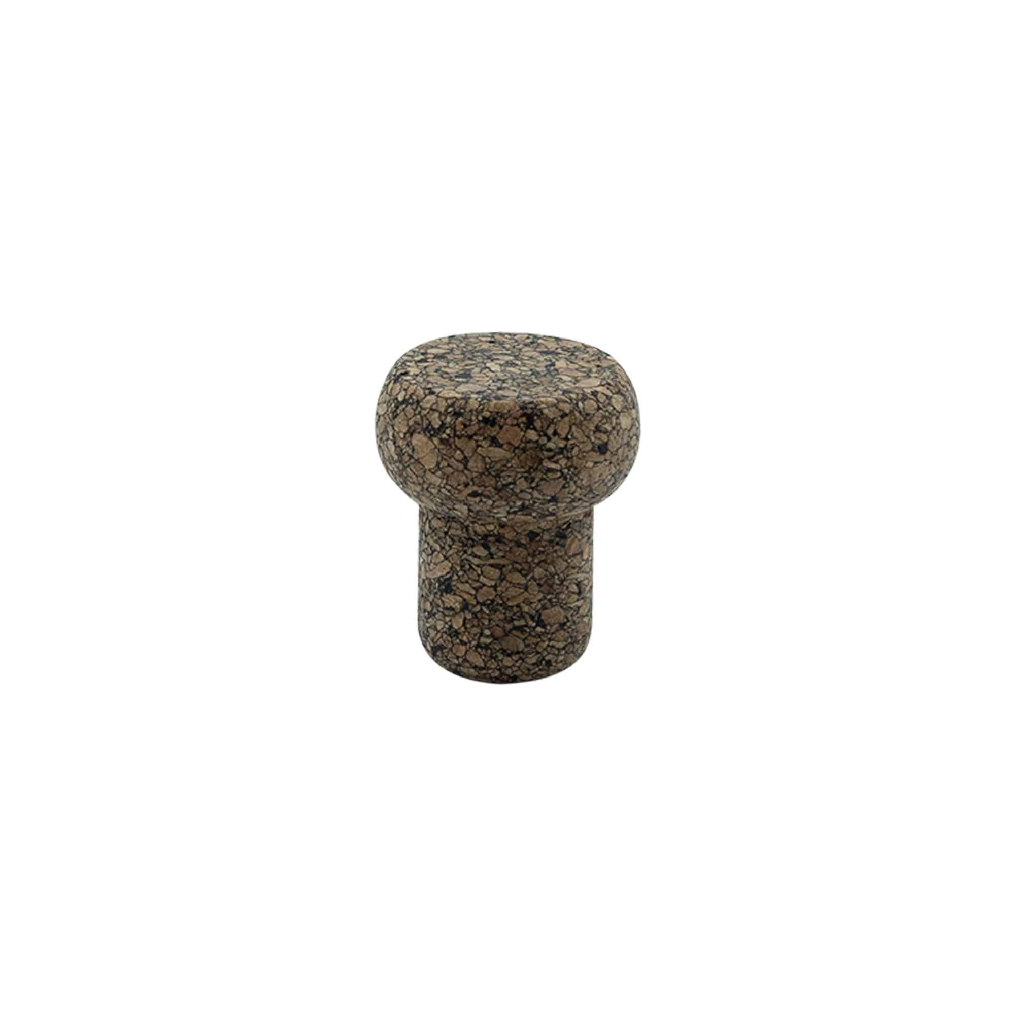 Korek z uchwytem „Barrel” 19,5 mm, Corkcoal, do wylotu: korek