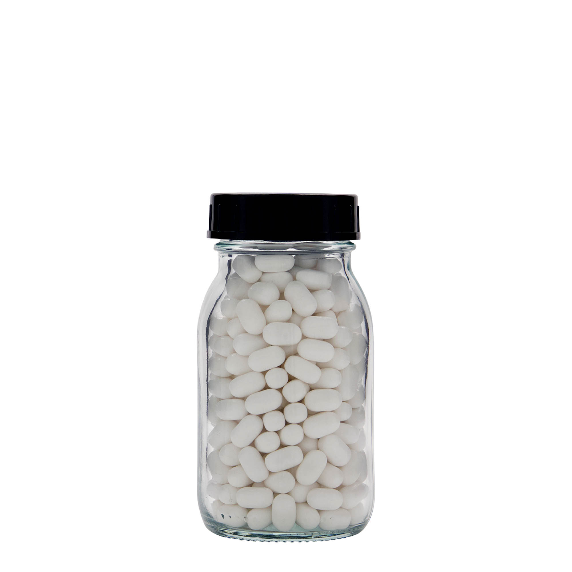150 ml słoik o szerokiej szyjce, otwór: DIN 45 150 ml słoik o szerokiej szyjce, otwór: DIN 45