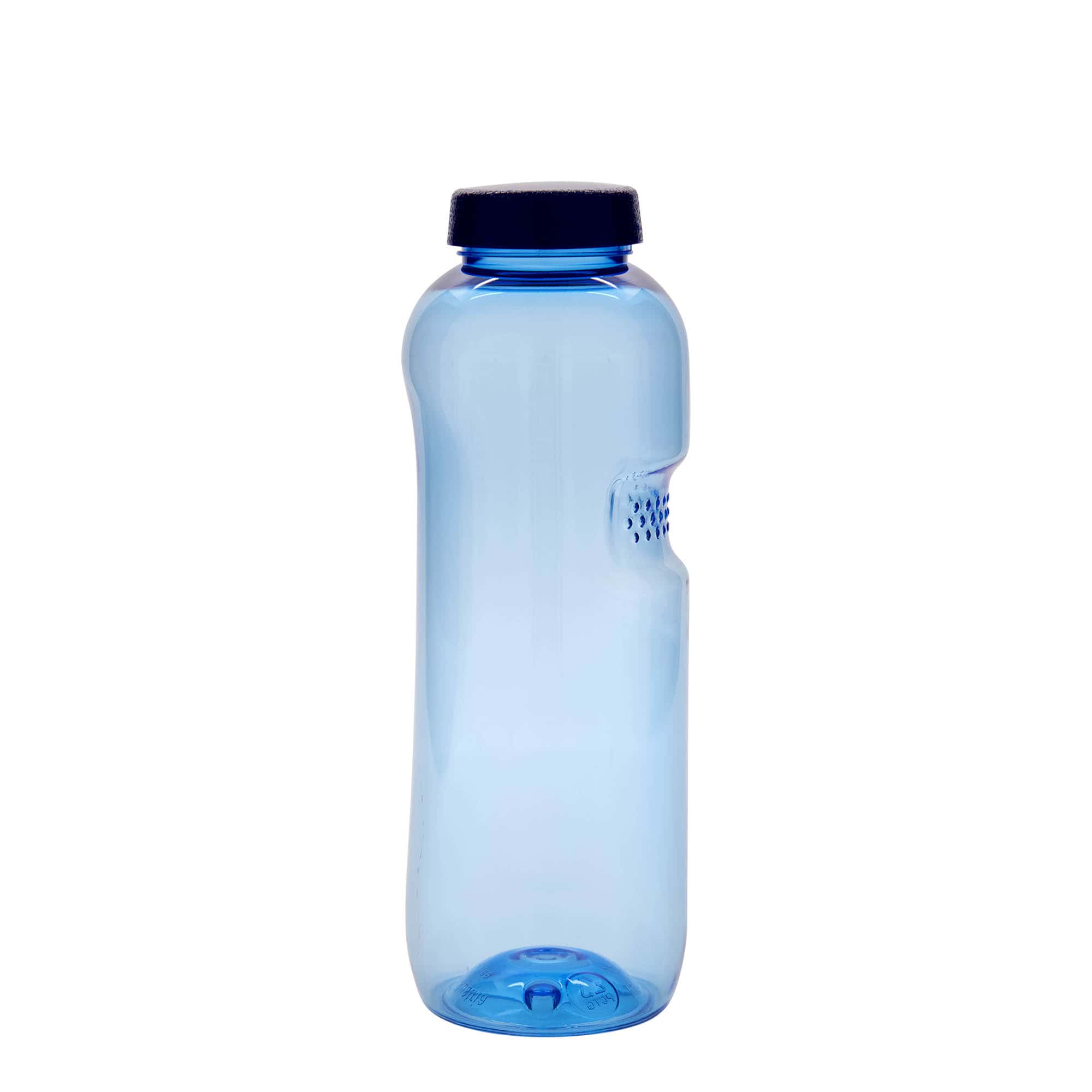750 ml butelka PET do picia „Kavodrink”, tworzywo sztuczne, niebieska