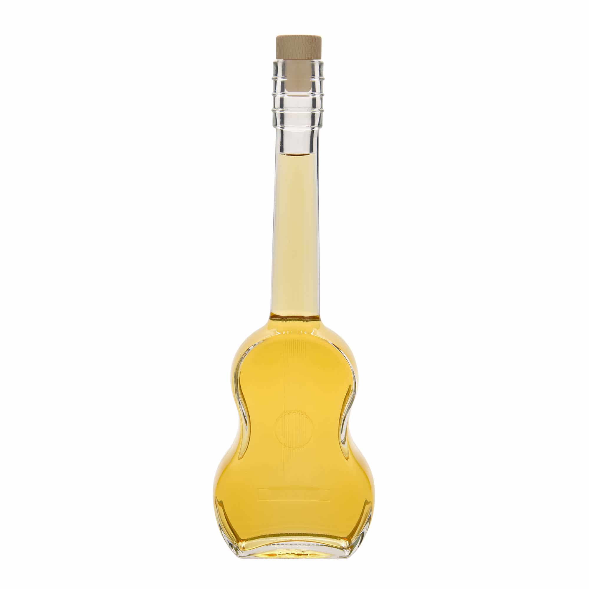 500 ml butelka szklana 'Gitara', zamknięcie: korek