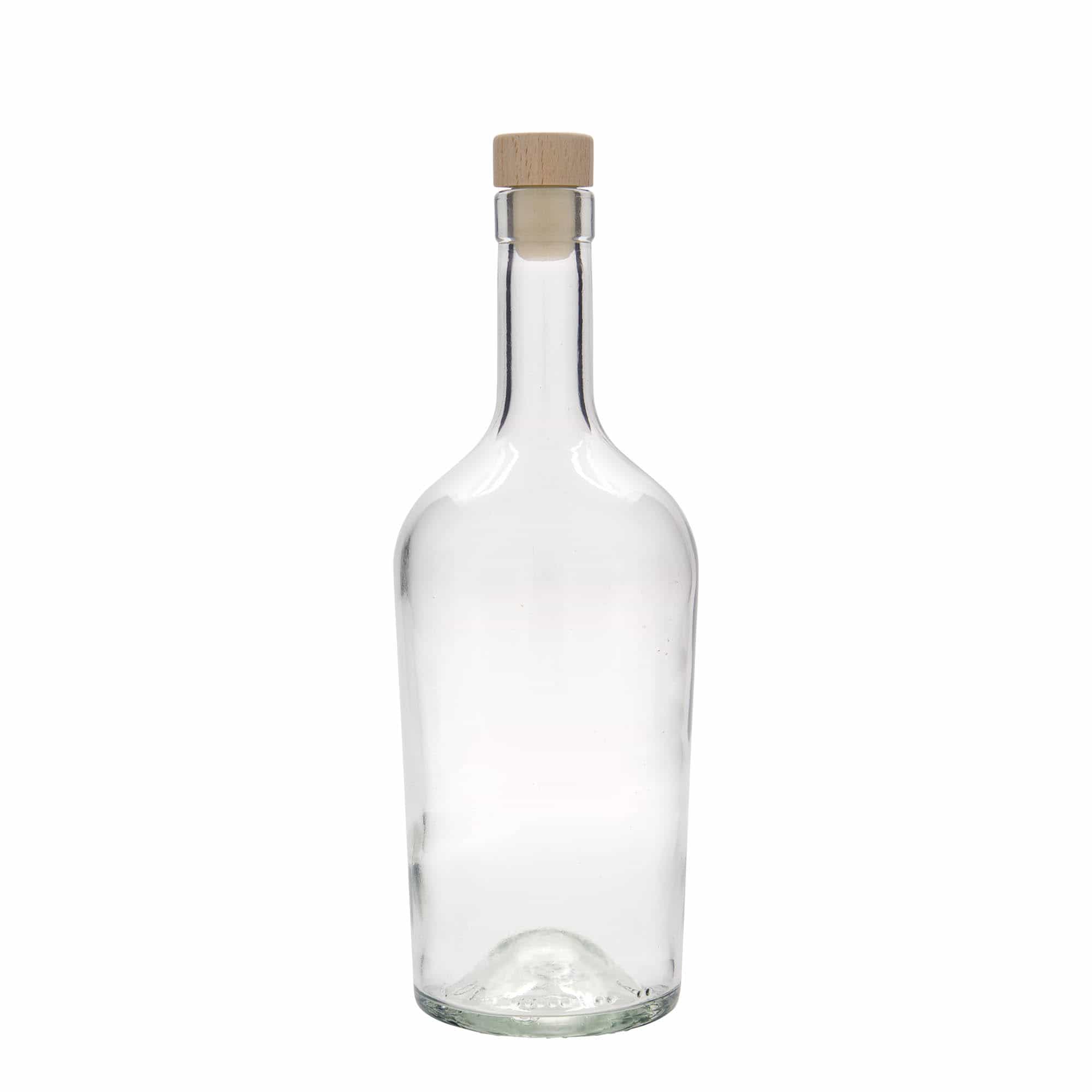 700 ml butelka szklana 'Margarethe', zamknięcie: korek