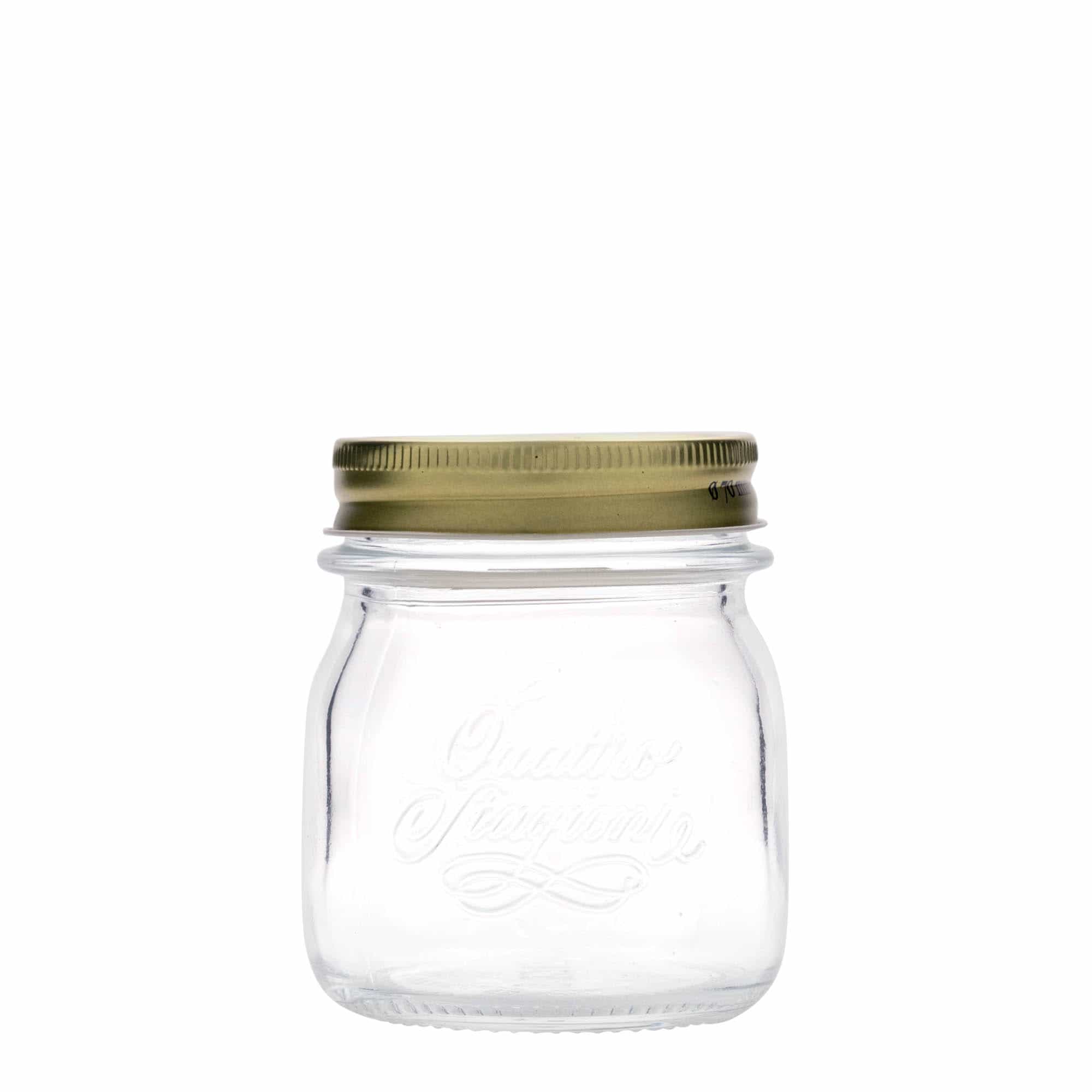 250 ml szklany słoik 'Quattro Stagioni', otwór: zakrętka