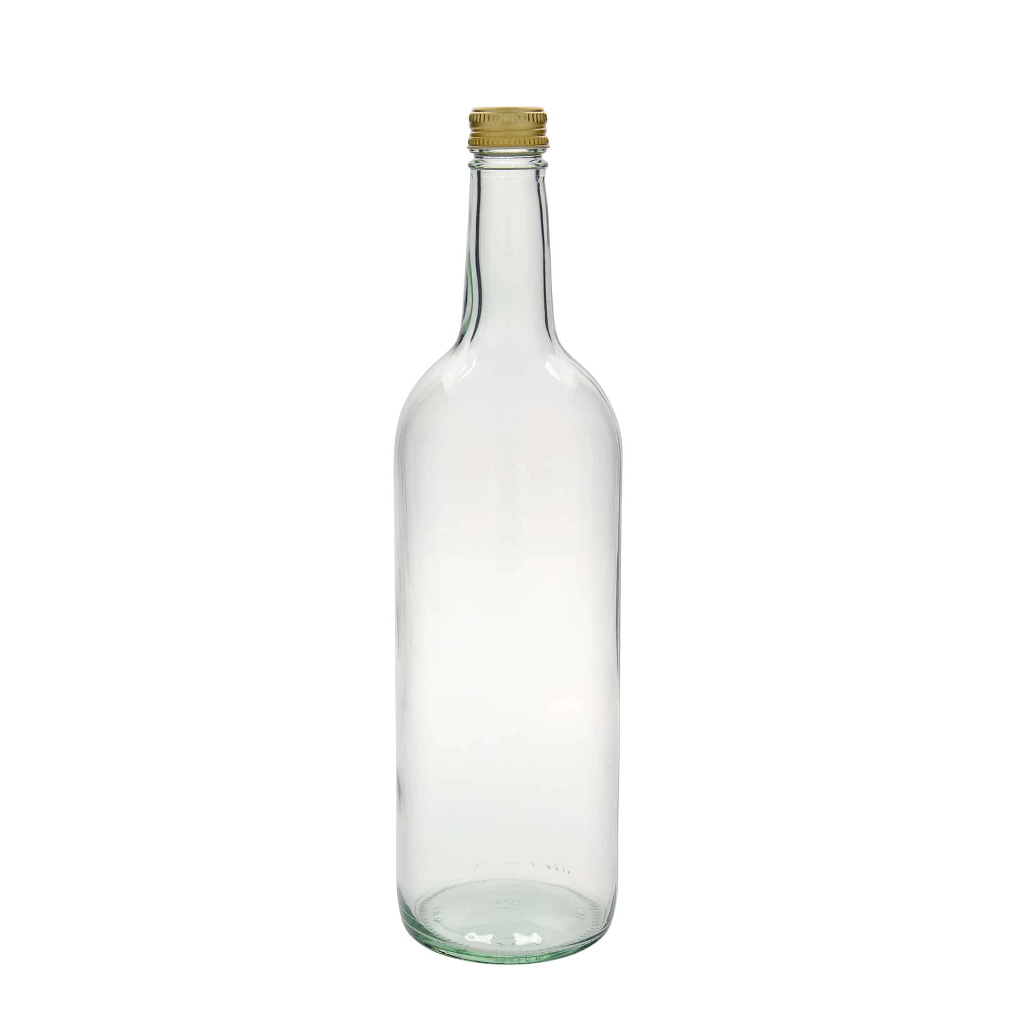 1.000 ml uniwersalna butelka, szkło, gwint: PP 28